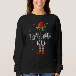 The Travel Agent Elf Squad Groupe Matching Christ Sweatshirt