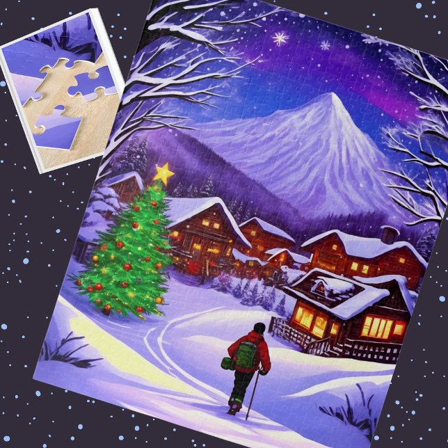 The Traveler’s Christmas Journey Jigsaw Puzzle (Creator Uploaded)