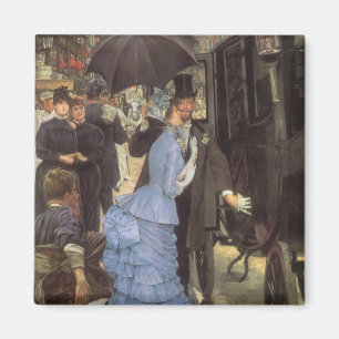 The Traveller (aka Bridesmaid) by James Tissot Magnet