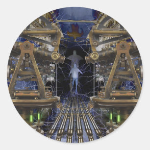 The Traveller Classic Round Sticker