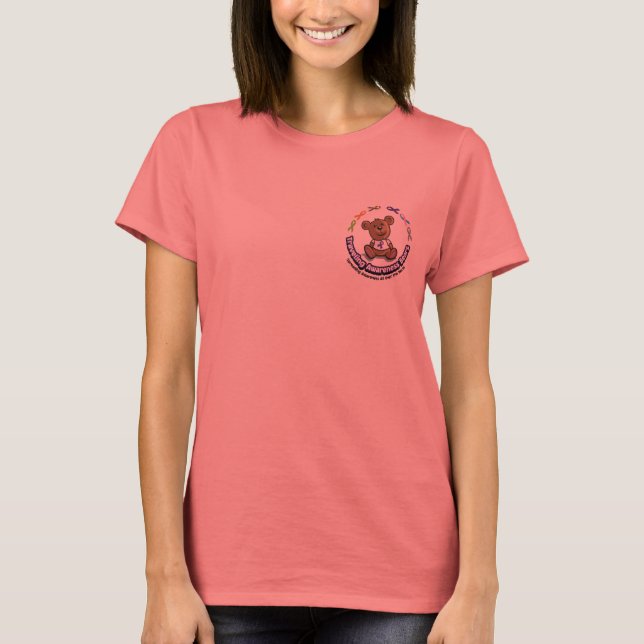 The Travelling Awareness Bears Logo Tshirt (Front)