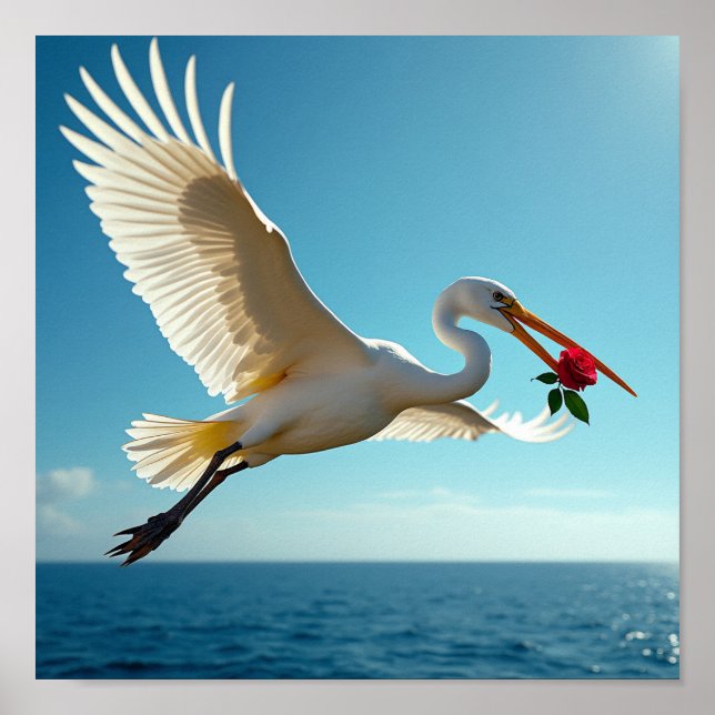 The travelling bird poster (Front)