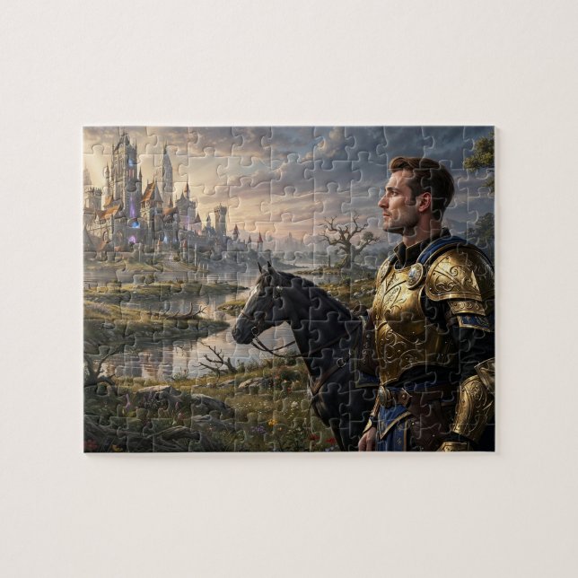 The Travelling Paladin Jigsaw Puzzle (Horizontal)