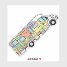 The Travelling RV motorhome world map