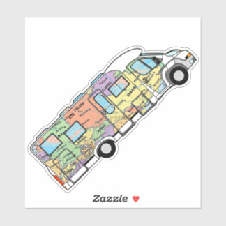 The Travelling RV motorhome world map