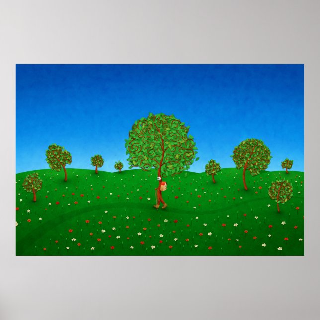 The Travelling Tree Poster (Front)