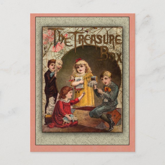 The Treasure Box Children's Primer Art Postcard (Front)