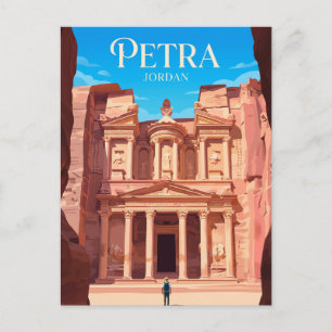 The Treasury (Al-Khazneh), Petra Jordan Postcard