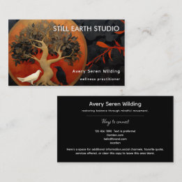 The Tree Between Worlds | Tree of Life Designs Business Card