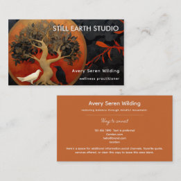 The Tree Between Worlds | Tree of Life R&B Business Card