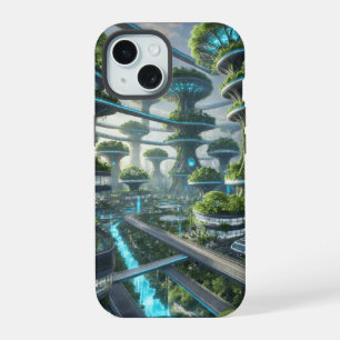 The Tree-City of Tomorrow iPhone 15 Case