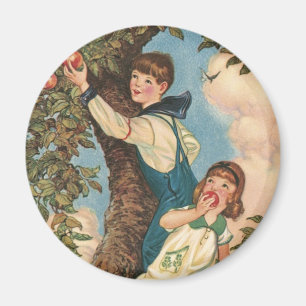 The Tree Climbers Magnet