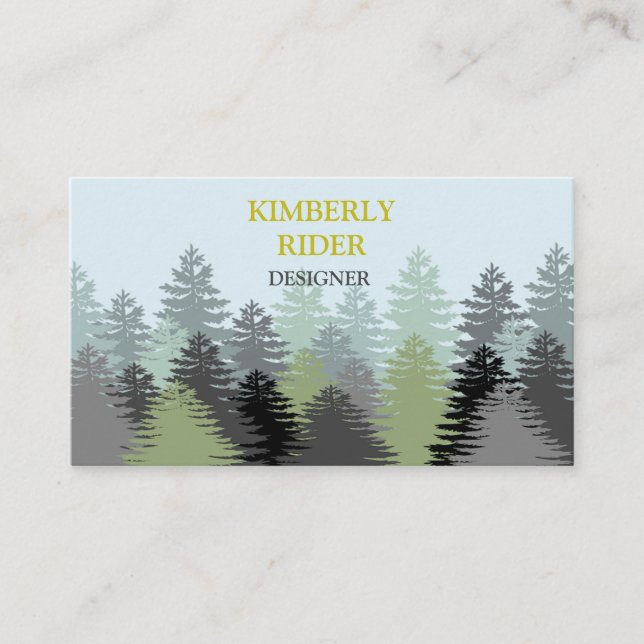 The Tree Forest Business Card (Front)