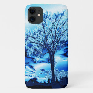 The Tree in Blue Ice Case-Mate iPhone Case