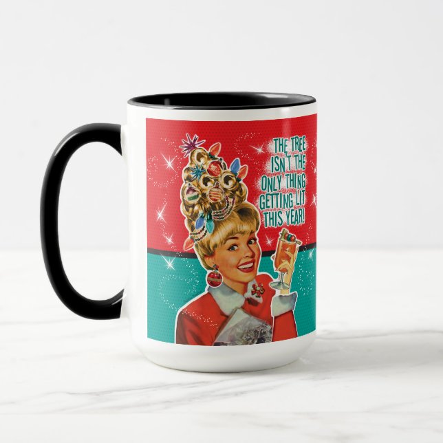 The Tree Isn’t The Only Thing Getting Lit  Mug (Left)