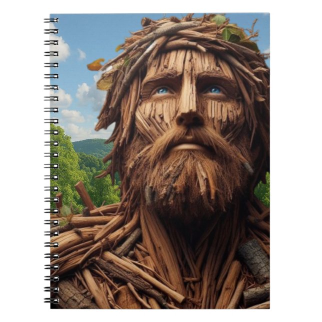 The Tree‑Man – Keeper of the Light Notebook (Front)