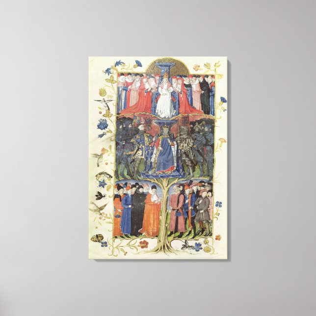 The Tree of Battles Canvas Print (Front)