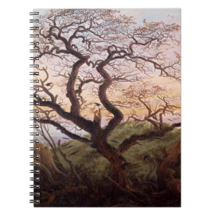 The Tree of Crows, 1822 Spiral Notebook
