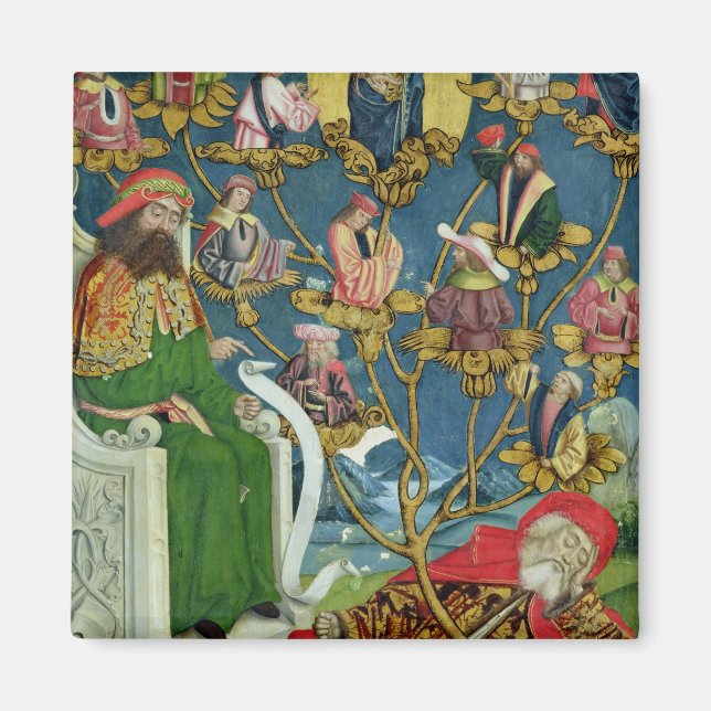 The Tree of Jesse, from the Dome Altar, 1499 Magnet (Front)