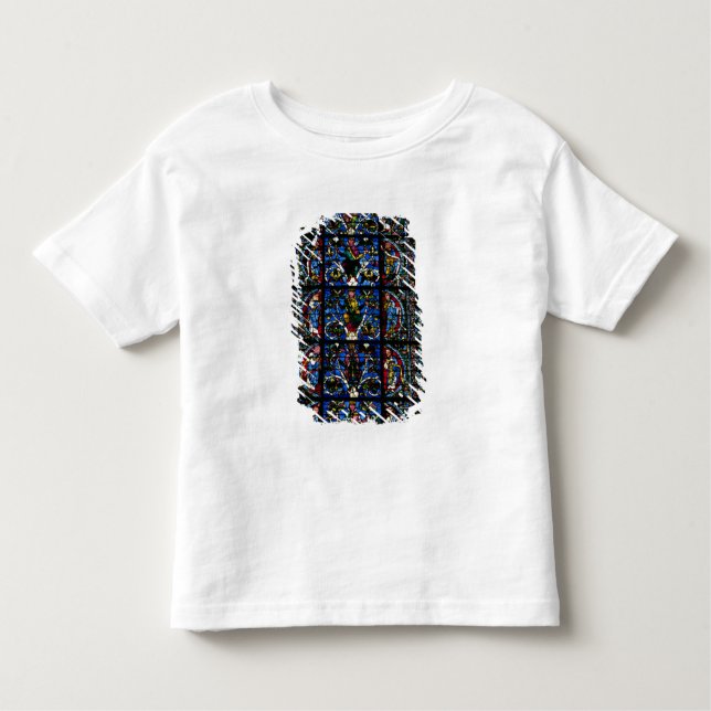 The Tree of Jesse, lancet window in the west facad Toddler T-Shirt (Front)