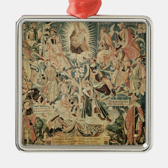The Tree of Jesse Metal Tree Decoration (Front)