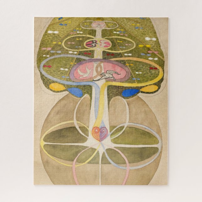The Tree of Knowledge by Hilma af Klint Jigsaw Puzzle (Vertical)