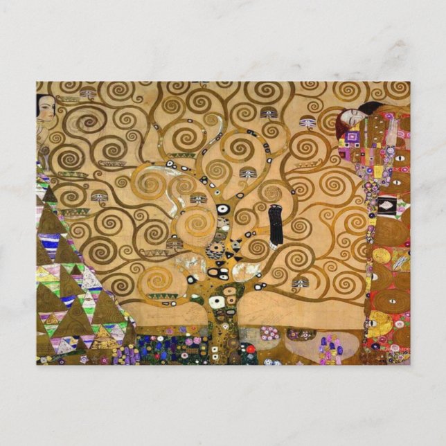 The Tree of Life by Gustav Klimt Postcard (Front)