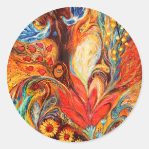 The Tree Of Life Classic Round Sticker