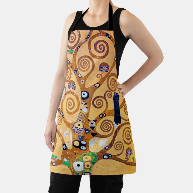 The Tree of Life (detail), Klimt Apron (Insitu)