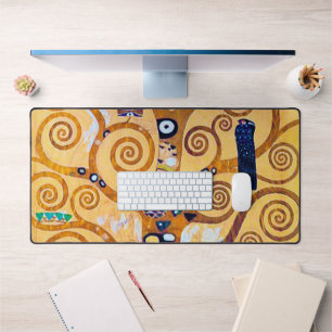 The Tree of Life (detail), Klimt Desk Mat