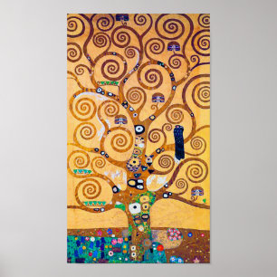 The Tree of Life (detail), Klimt Poster