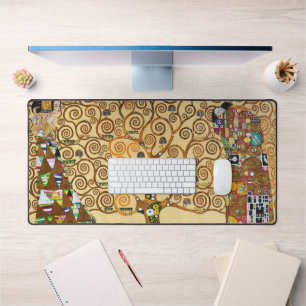 The Tree of Life   Gustav Klimt   Desk Mat