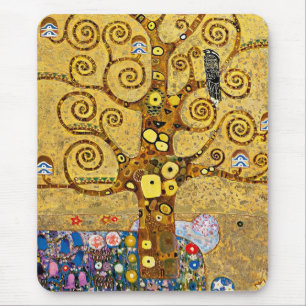 “ The Tree of Life ” , Gustav Klimt Mouse Pad
