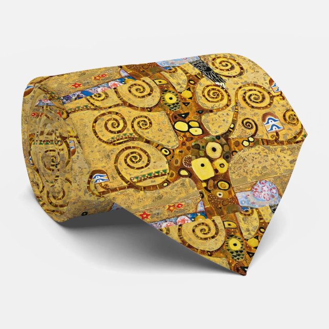 “ The Tree of Life ” , Gustav Klimt Tie (Rolled)