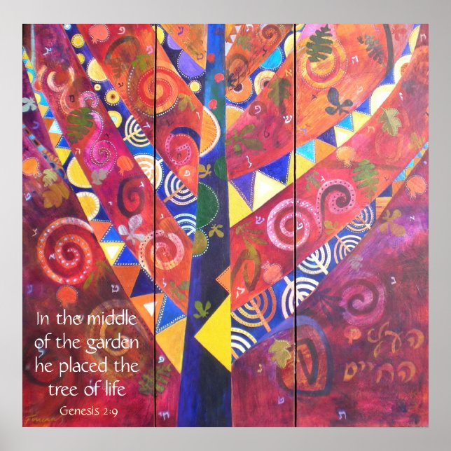 The tree of life poster (Front)