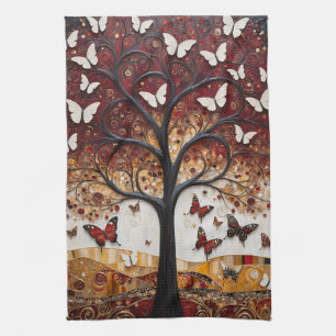 The Tree of Metamorphosis Tea Towel