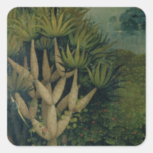 The Tree of the Knowledge of Good and Evil Square Sticker