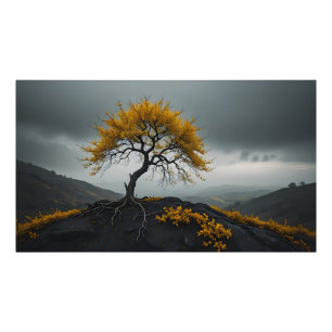 The tree photo print