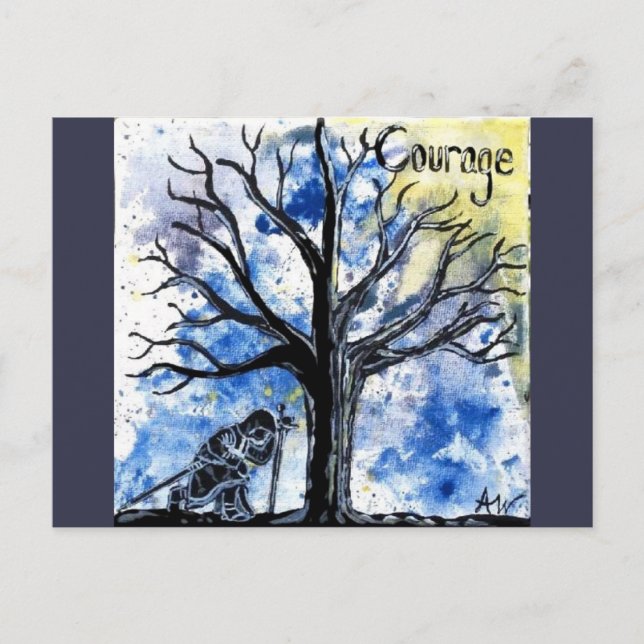 The Tree Series: Courage Postcard (Front)