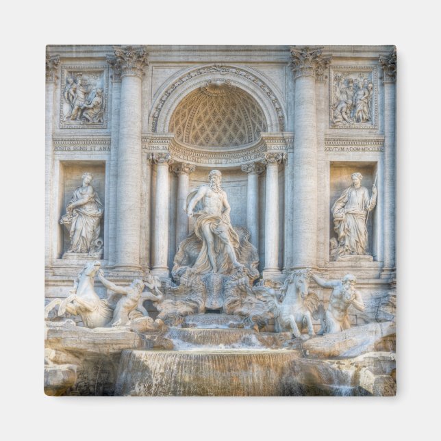 The Trevi Fountain (Italian: Fontana di Trevi) 5 Magnet (Front)