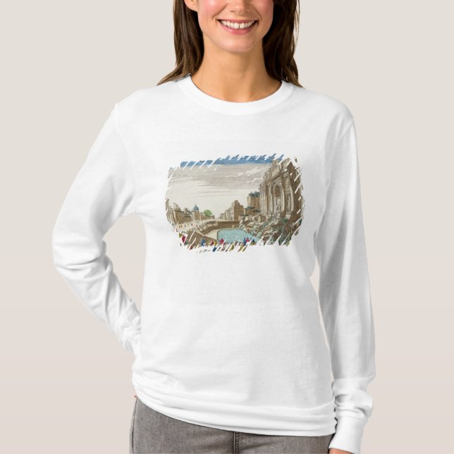The Trevi Fountain, Rome T-Shirt (Front)