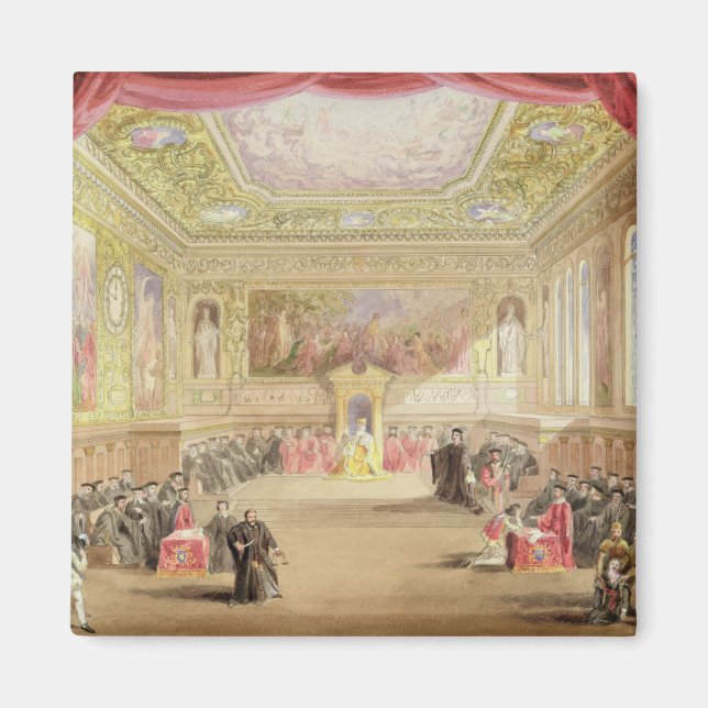 The Trial, Act IV, Scene I from Charles Kean's pro Magnet (Front)