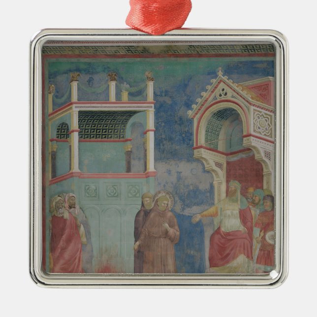 The Trial by Fire Metal Tree Decoration (Front)