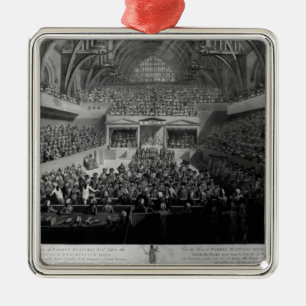 The Trial of Warren Hastings Metal Tree Decoration