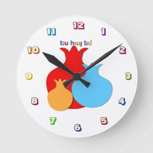 The Tricolor Acrylic Wall Clock