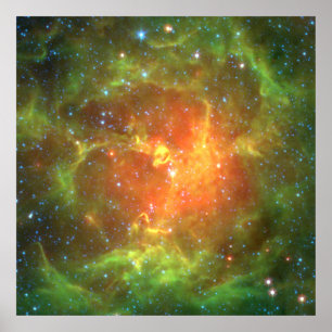 The Trifid Nebula Poster