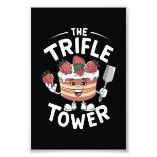 The Trifle Tower Christmas Photo Print