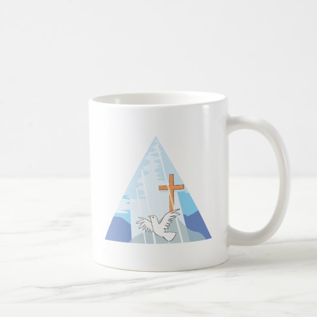 The Trinity - God the Father Son and Holy Spirit Coffee Mug (Right)