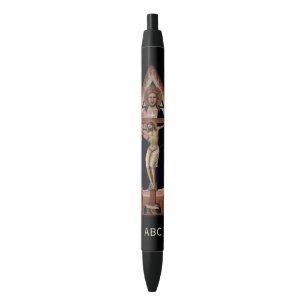 “The Trinity” religious art custom monogram pe Black Ink Pen