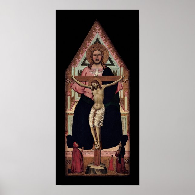 “The Trinity” religious art poster (Front)